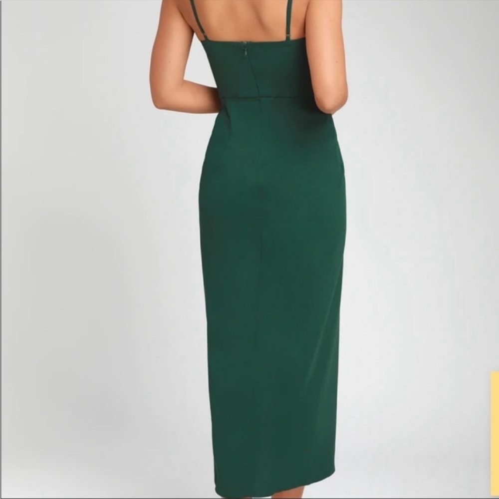 Lulus reinette green Dress XS - Picture 2 of 5